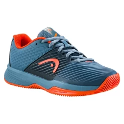 Chaussures De Tennis Pour Enfant Head Revolt Pro 4.0 Junior Clay Grey/Orange -Raquette Pro chaussures de tennis pour enfant head revolt pro 4 0 junior clay grey orange 155041 650x650 g1