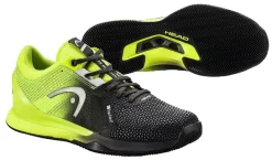 Chaussures De Tennis Pour Femme Head Sprint Pro 3.0 SF Clay Black/Lime