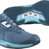 Chaussures De Tennis Pour Femme Head Sprint Pro 3.5 Clay Grey/Teal -Raquette Pro chaussures de tennis pour femme head sprint pro 3 5 clay grey teal 154847 650x650 1