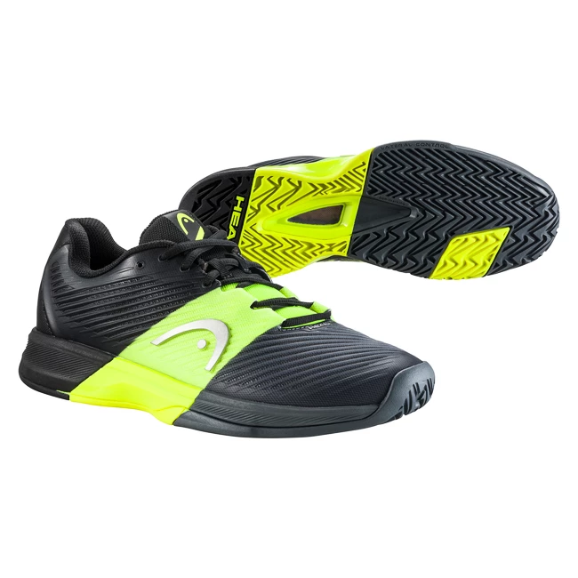 Chaussures De Tennis Pour Homme Head Revolt Pro 4.0 AC Black/Yellow 3 Chaussures De Tennis Pour Homme Head Revolt Pro 4.0 AC Black/Yellow