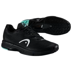 Chaussures De Tennis Pour Homme Head Revolt Pro 4.0 Black/Teal -Raquette Pro chaussures de tennis pour homme head revolt pro 4 0 black teal 1353156 650x650 g1
