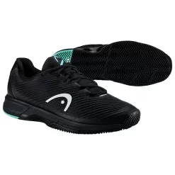 Chaussures De Tennis Pour Homme Head Revolt Pro 4.0 Clay Black/Teal -Raquette Pro chaussures de tennis pour homme head revolt pro 4 0 clay black teal 1353157 650x650 g2