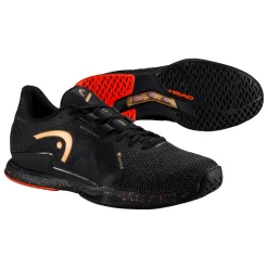 Chaussures De Tennis Pour Homme Head Sprint Pro 3.5 SF Black Orange -Raquette Pro chaussures de tennis pour homme head sprint pro 3 5 sf black orange 184570 650x650 g0