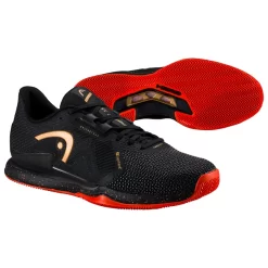 Chaussures De Tennis Pour Homme Head Sprint Pro 3.5 SF Clay Black Orange -Raquette Pro chaussures de tennis pour homme head sprint pro 3 5 sf clay black orange 184571 650x650 g0