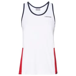 Débardeur Pour Jeune Fille Head Club Tank White/Red