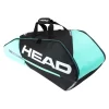 Housse De Raquettes Head Tour Team 6R Black/Mint 1 Housse De Raquettes Head Tour Team 6R Black/Mint -Raquette Pro housse de raquettes head tour team 6r black mint 157155 650x650 1