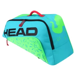 Sac De Raquettes Pour Enfant Head Junior Combi Novak Blue/Green