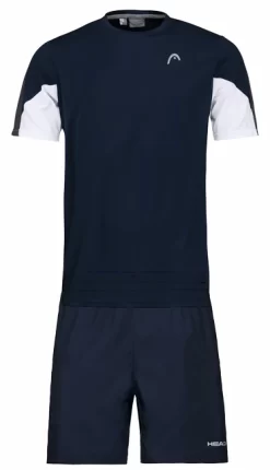 Shirt And Short Set Head Club Dark Blue