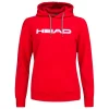 Sweat-shirt Pour Femme Head Club Rosie Hoodie Women Red -Raquette Pro sweat shirt pour femme head club rosie hoodie women red 151689 650x650 1