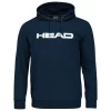 Sweat-shirt Pour Homme Head Club Byron Hoodie Men Dark Blue -Raquette Pro sweat shirt pour homme head club byron hoodie men dark blue 152844 650x650 1