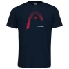 T-shirt Pour Enfant Head Club Carl T-Shirt Junior Dark Blue/Red -Raquette Pro t shirt pour enfant head club carl t shirt junior dark blue red 153882 650x650 1