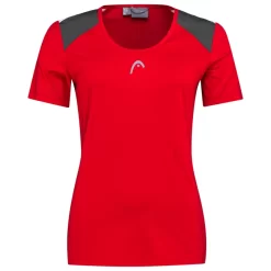 T-shirt Pour Femme Head Club 22 Tech T-Shirt Women Red