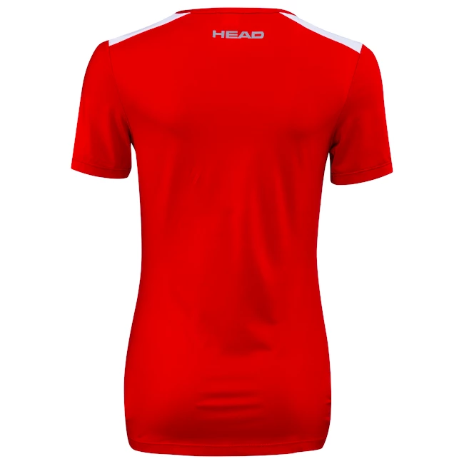 T-shirt Pour Femme Head Club 22 Tech T-Shirt Women Red 4 T-shirt Pour Femme Head Club 22 Tech T-Shirt Women Red – Image 2