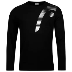 T-shirt Pour Homme Head Club 21 Cliff LS Black