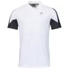 T-shirt Pour Homme Head Club 22 Tech Polo Shirt Men White/Dark Blue -Raquette Pro t shirt pour homme head club 22 tech polo shirt men white dark blue 152676 650x650 1