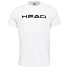 T-shirt Pour Homme Head Club Basic T-Shirt Men White -Raquette Pro t shirt pour homme head club basic t shirt men white 1361001 650x650 1
