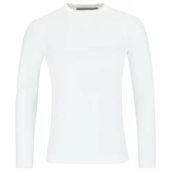 T-shirt Pour Homme Head Flex Seamless LS Men White