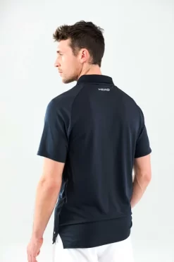 T-shirt Pour Homme Head Performance Polo Shirt Men Navy -Raquette Pro t shirt pour homme head performance polo shirt men navy 1360976 650x650 g3
