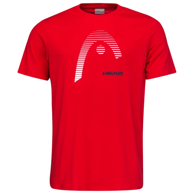 T-shirt Pour Homme Head Vision Club Carl T-Shirt Men Red/White 3 T-shirt Pour Homme Head Vision Club Carl T-Shirt Men Red/White