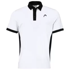 T-shirt Pour Homme Head Vision Slice Polo Shirt Men White/Black