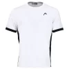 T-shirt Pour Homme Head Vision Slice T-Shirt Men White/Black -Raquette Pro t shirt pour homme head vision slice t shirt men white black 152081 650x650 1